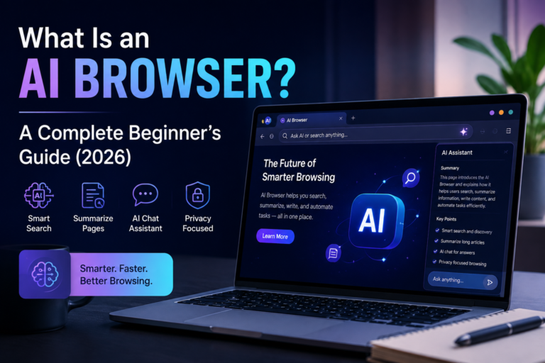 What Is an AI Browser? A Complete Beginner’s Guide for 2026